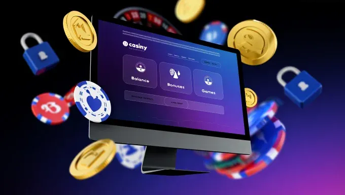 Casiny account dashboard after login