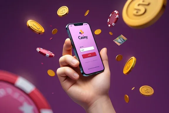 Casiny mobile login Australia players