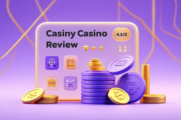 Casiny casino review Australia rating